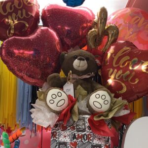 I Love You Arrangement — Cabo Delivery balloons in Cabo San Lucas