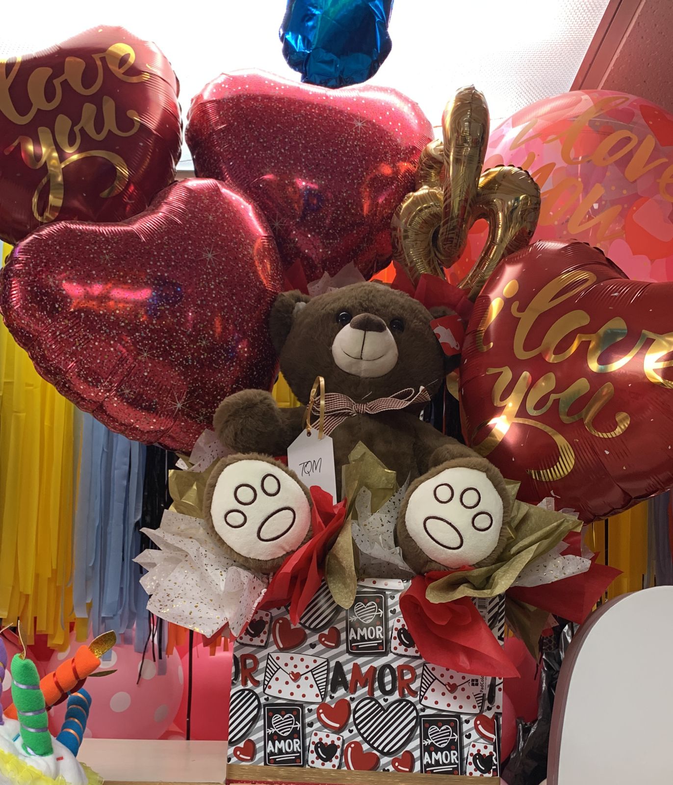 I Love You Arrangement — Cabo Delivery balloons in Cabo San Lucas
