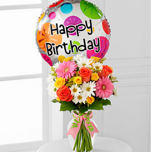 Simply Sweet Flowers & Birthday Balloon — Cabo Delivery balloons in Cabo San Lucas