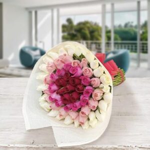 Kingdom of 50 Roses Bouquet — Cabo Delivery flowers in Cabo San Lucas