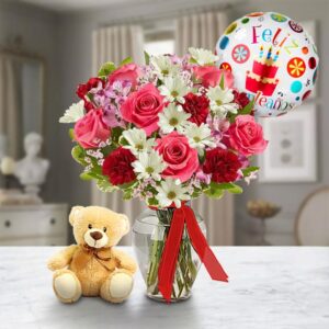 Birthday Mixed Flower Gift — Cabo Delivery flowers in Cabo San Lucas