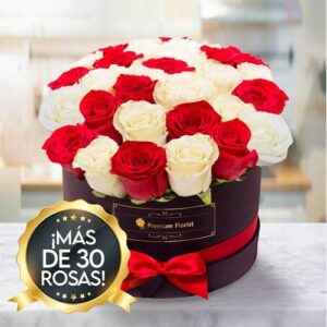 Love Roses in a Black Box — Cabo Delivery flowers in Cabo San Lucas