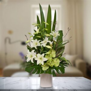Exotic Spring Lily Arrangement — Cabo Delivery flowers in Cabo San Lucas