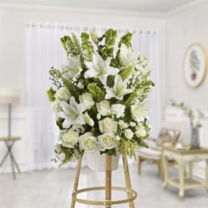 Pure Sympathy Flower Arrangement — Cabo Delivery flowers in Cabo San Lucas