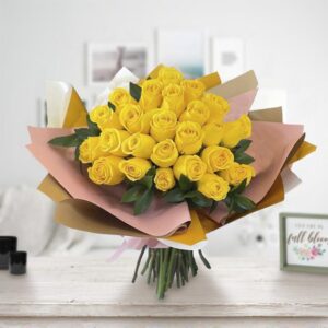 Yellow Rose Bouquet — Cabo Delivery flowers in Cabo San Lucas