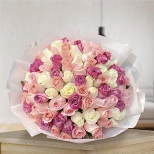 Delicate Pastel Rose Bouquet — Cabo Delivery flowers in Cabo San Lucas