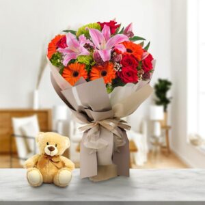 Smiles Mixed Flower Bouquet — Cabo Delivery flowers in Cabo San Lucas
