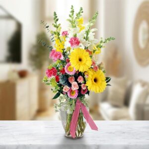 Special Feelings Mixed Flower Vase — Cabo Delivery flowers in Cabo San Lucas